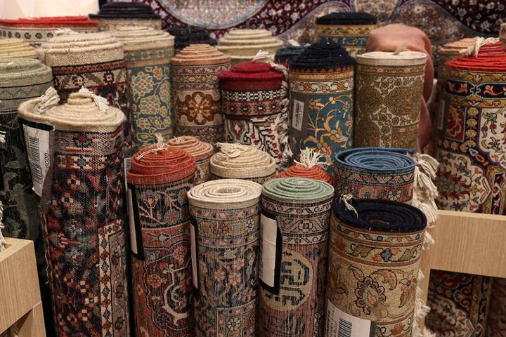 فرش ماشینی ایرانی کاشان